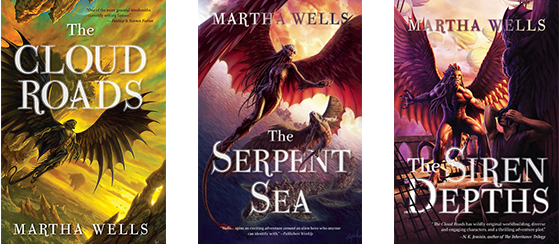 Books of the Raksura Series Covers