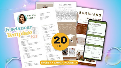 Template Freelancer Kit Canva