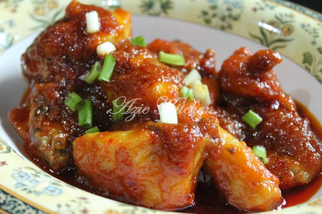 Ayam Masak Merah Wan Chu Yang Mudah Sedap Dan Terlaris Azie Kitchen
