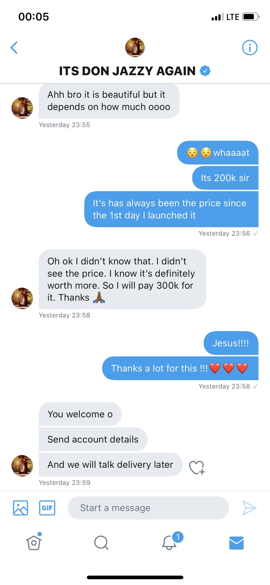 Don Jazzy Puts A Smile On A Twitter User’s Face After Buying His Artwork For ₦300k