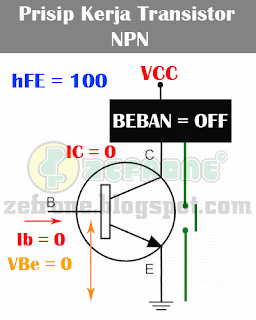 Prinsip Kerja Transistor NPN