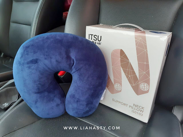 Neck Support Pillow dari ITSU WORLD kurangkan Sakit Leher & Beri Keselesaan