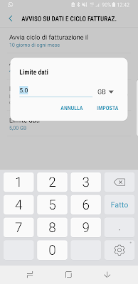 Come impostare limite consumo dati smartphone Android: TUTORIAL