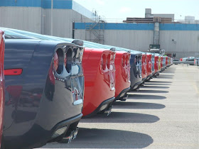 corvette plant, bowling green, kentucky, pictures, production, 