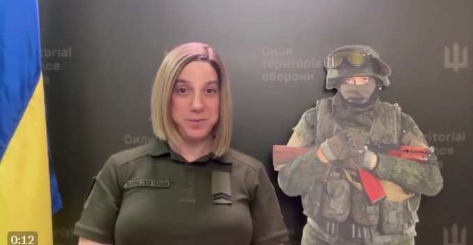 Az orosz katonák nem emberek – mondta az ukrán hadsereg újonnan kinevezett transznemű szóvivője