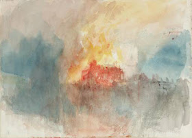 Turner The Burning of the Houses of Parliament 1834