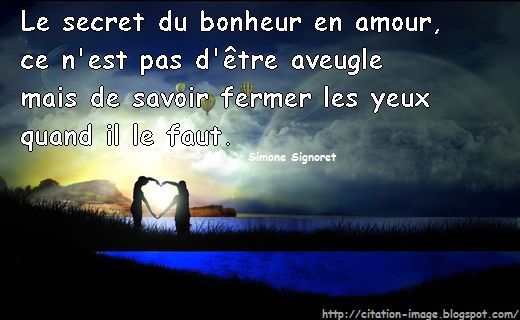 Une image citation sur l'amour