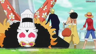 ワンピースアニメ 2年後シャボンディ諸島 522話 ブルック | ONE PIECE Episode 522