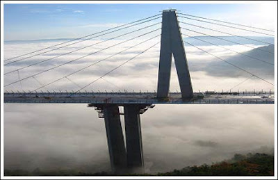 Foto Foto Pembangunan Millau Bridge