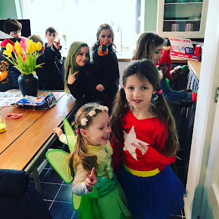 kindercarnaval in de keuken