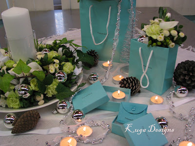 tiffany blue and pink wedding decorations