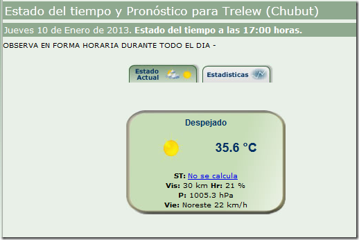 SMN Trelew.calorrr