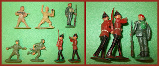 ABC Hong Kong; ABC Toy Soldiers; Army Men; Blue Box; Ceremonial Troops; Day Fran; Deluxe Reading; Esquimaux Novelty; Exin Lines; FBI Shooting Practice; Flats; GI's; Kaiju; Khaki Infantry; Kinder; Kit Figures; Lido Plastic Figures; Micro Machines; Minecraft; MPC XL5; Oklahoma Argentina; Parachute Toys; Paratrooper Toys; Petrel; Pokemon; Shooting Game; Small Scale World; smallscaleworld.blogspot.com; Spanish Toy Figures; Steve Zodiac; Swoppets; Terracotta Figurine; Wargaming Figures;