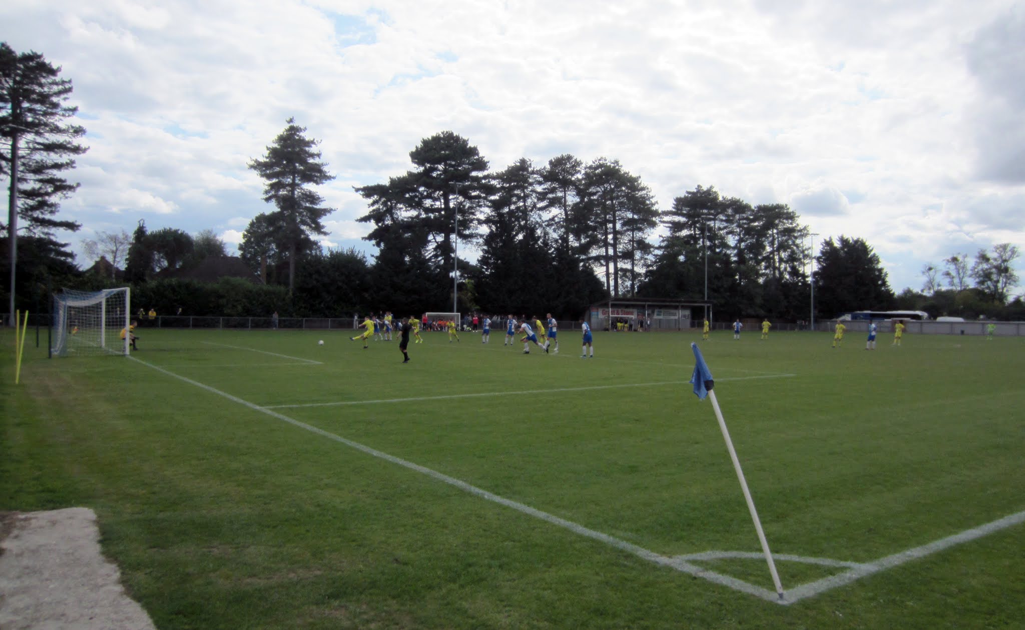 River Allen scores a penalty for Tiverton Town