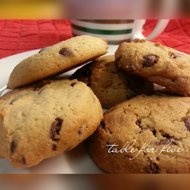 Vanilla Chocolate Chip Biscuits