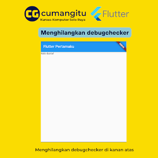 Kursus Flutter dengan cumangitu