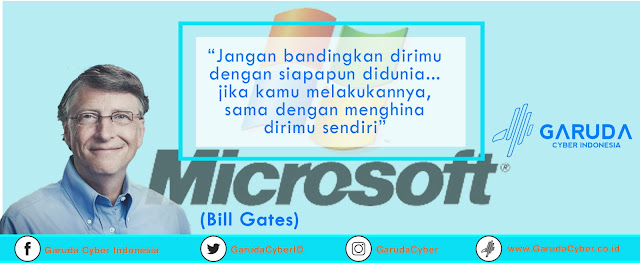 Download Free File PSD JPEG Desain Quote Daily Bill Gates