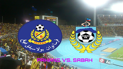 Live Streaming Pahang vs Sabah Piala Malaysia 4.8.2018