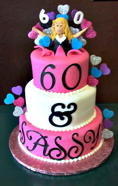 60th Birthday Cake - cake by Gill Earle - CakesDecor