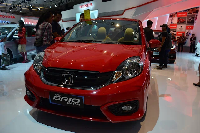 review honda brio facelift