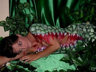 Body Paint Crocodile