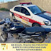 EM SOUSA: POLÍCIA MILITAR DETÉM SUSPEITO E RECUPERA MAIS UMA MOTOCICLETA ROUBADA