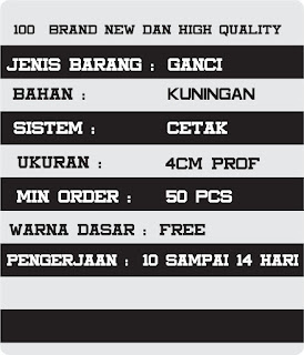 GANTUNGAN KUNCI LOGAM SURABAYA | CETAK GANTUNGAN KUNCI LOGAM