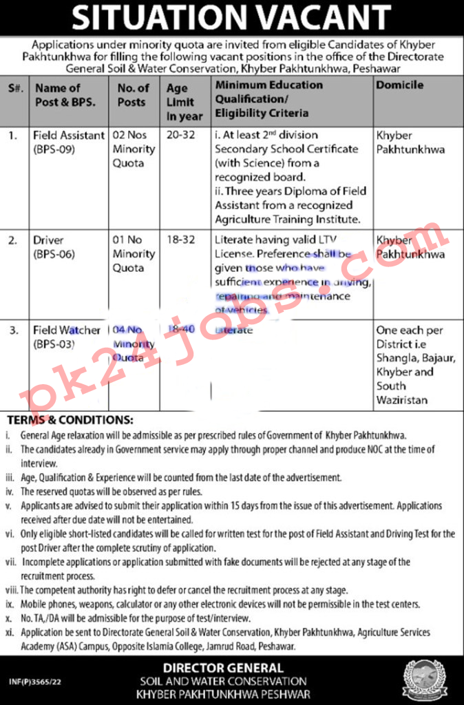 Soil and Water Jobs 2022 – Government Jobs 2022