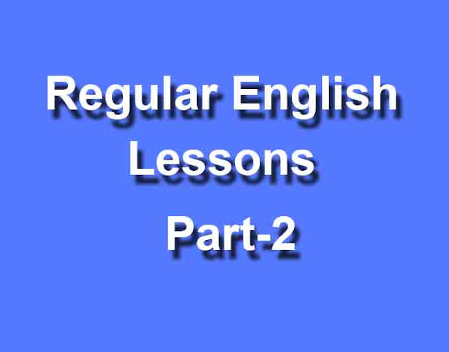 Regular English Lessons 