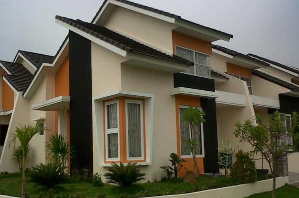 Model desain teras rumah minimalis type 45