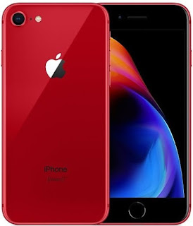Apple iPhone 8 smartphone. Announced Sep 2017. Features 4.7″ LED-backlit IPS LCD display, Apple A11 Bionic chipset, 12 MP primary camera, 7 MP front camera, 1821 mAh battery, 256 GB storage, 2 GB RAM, Ion-strengthened glass.
