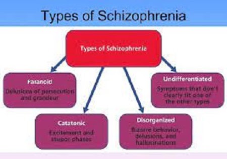 different types of schizophrenia