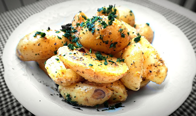 PATATAS 🥔 al ajo y limón 🌶️ con toque MEXICANO 