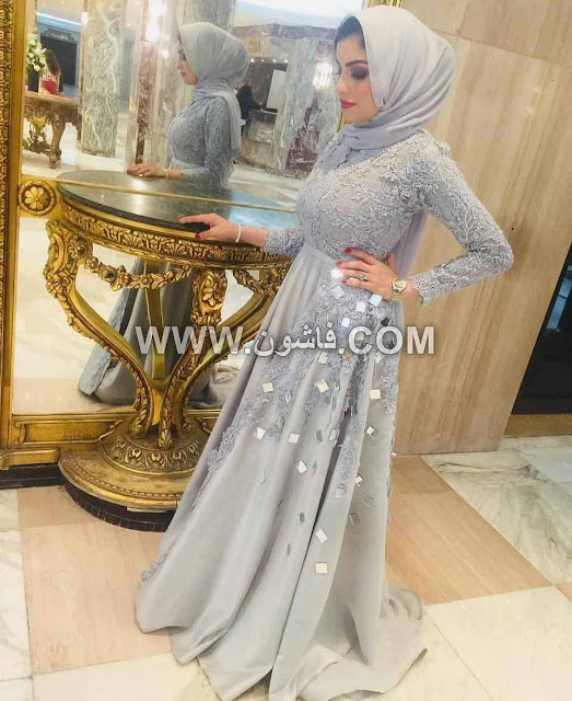 11 ideas of hijab evening Dresses 2019