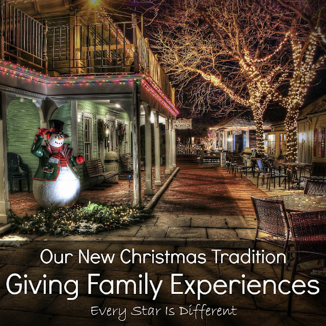 Giving Family Experiences: Our New Christmas Tradition