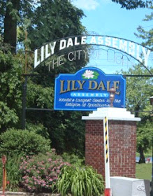 lily dale ny entrance signage