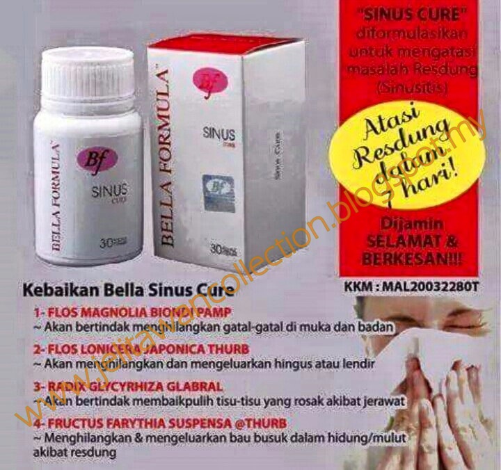 Ubat Resdung Bella Sinus Formula Mujarab Sangat 