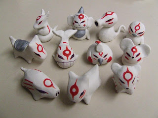 okami den figure set