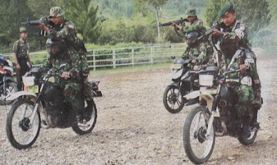 Aparat TNI sisir jalur imigran gelap di Cianjur