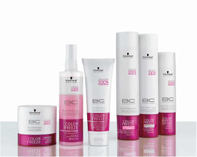 Schwarzkopf Professional BC Bonacure Color Freeze Range