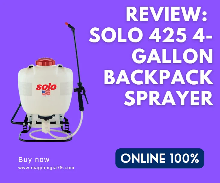 Review: Solo 425 4-Gallon Backpack Sprayer