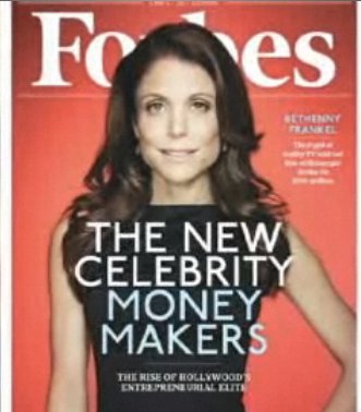 bethenny frankel forbes magazine cover. cover of Forbes magazine!