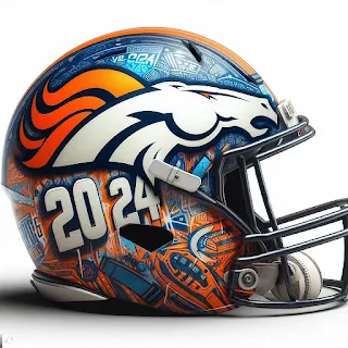 Denver Broncos 2024 Concept Helmets