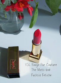 YSL Rouge Pur Couture Le Mat 208 Fuchsia Fetiche