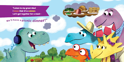 dinner for dinos cover sample