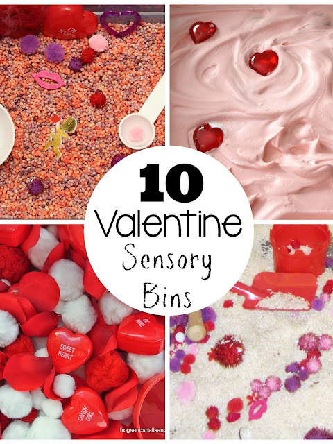 The best Valentine's Day sensory bin fillers for kids!