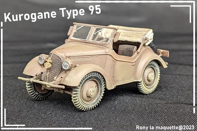 Kurogane type 95 de la marque Hasegawa au 1/48