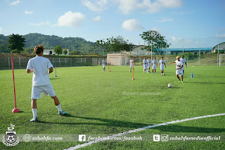 Sesi latihan Lee Gil Hoon