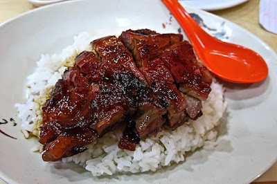 Yat Lok (一樂燒鵝), char siew rice