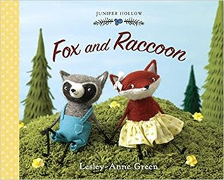 In Juniper Hallow friends like to help friends out, and that's just what Raccoon does for Fox. Raccoon goes to Fox's house to play, but Fox has too many projects to do to play right away. Raccoon doesn't seem to mind at all, and quickly lends a helping hand. After each project is complete, another one starts, and Raccoon just keeps helping. When he returns to Fox's house after one errand, Raccoon can't find Fox. Where could he be? Raccoon is in for a big surprise!  #FoxAndRaccoon #NetGalley #PictureBook #ChildrensLit